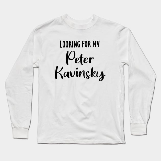 Looking For My Peter Kavinsky Long Sleeve T-Shirt by quoteee